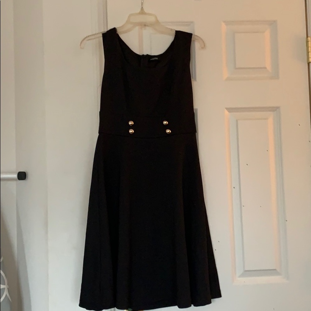 A black dress